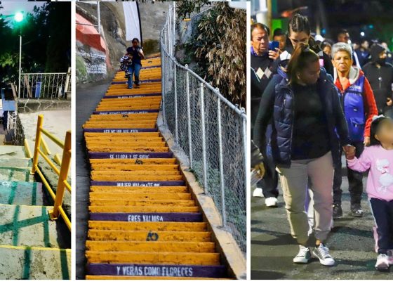 Más de 17 mil 500 personas, de éstas una cifra mayor a 9 mil mujeres y niñas se verán beneficiadas con la entrega del Camino Blindado 18 que hizo la alcaldesa, Lía Limón, en la colonia Olivar del Conde 2ª sección.