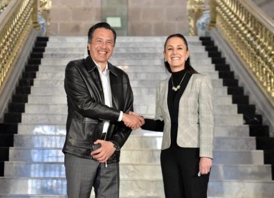 Tres hechos pintan de cuerpo entero al gobernador de Veracruz, Cuitláhuac García, principal promotor de Claudia Sheinbaum de entre los mandatarios del país. Primero: el sábado pasado llevó a las afueras de la SCJN féretros en los que metió figuras humanas con el rostro de los ministros que la integran.