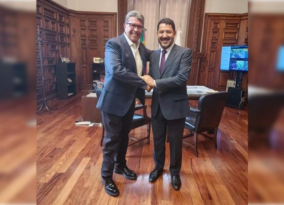 Para continuar abonando a la posibilidad de que Ricardo Monreal sea el candidato de Morena a la Jefatura de Gobierno de la Ciudad de México, este lunes se reunió con el jefe de Gobierno, Martí Batres,