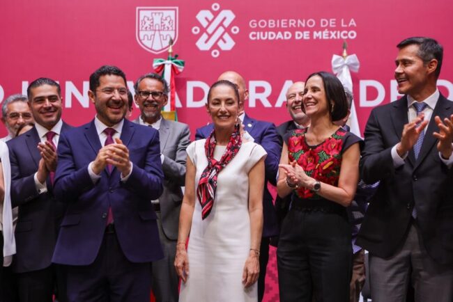 Al anunciar que solicitará licencia definitiva a la Jefatura de Gobierno de la CDMX a partir del viernes 16, Claudia Sheinbaum presumió que por hoy encabeza las encuestas rumbo a la elección presidencial del 2024, y que será la primera presidenta de México.