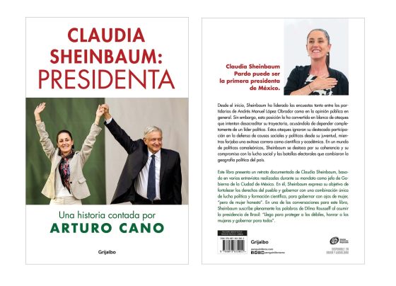 Aunque no es autoría de la ex jefa de Gobierno, este lunes se presentará el libro “Claudia Sheinbaum: Presidenta”, autoría del reconocido cronista y periodista Arturo Cano, a las 18:00 horas, en el Centro Cultural Casa Lamm.