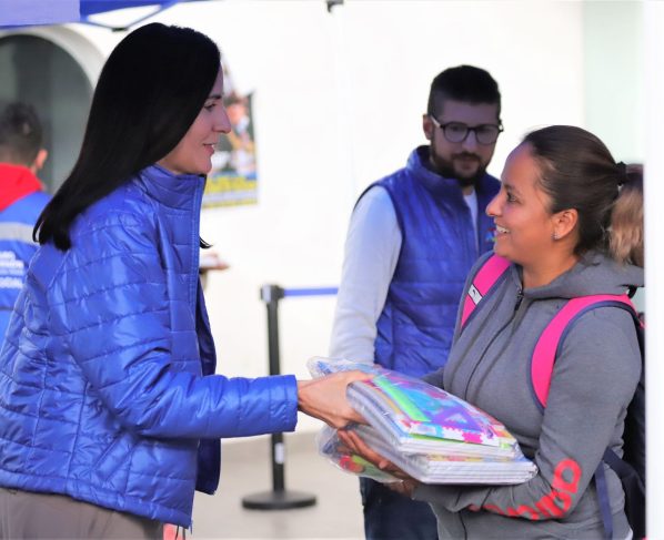 La alcaldesa Lía Limón invitó a las madres y padres de familia a asistir a la Feria de Regreso a Clases que se llevará a cabo del 20 al 22 de agosto en el Salón de Usos Múltiples de la alcaldía ubicado en calle 10 s/n colonia Tolteca.