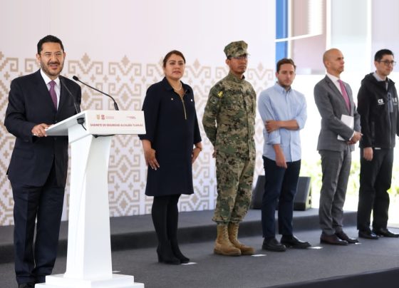 Al encabezar el arranque del Operativo de Seguridad Iztapalapa-Tláhuac, el jefe de Gobierno, Martí Batres Guadarrama destacó que en el caso de Tláhuac se ha reducido en alrededor del 50 por ciento el promedio mensual de delitos de alto impacto desde 2019. FOTO: Gobierno de la CDMX