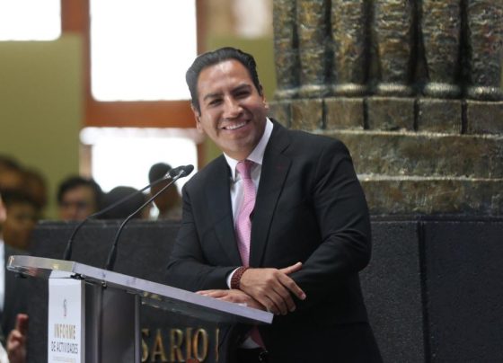 Eduardo Ramírez se comprometió a, desde el Senado de la República, seguir acompañado al presidente López Obrador en la transformación del país en beneficio de los mexicanos.