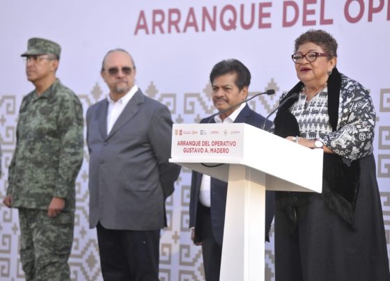La titular de la Fiscalía General de Justicia de la Ciudad de México, Ernestina Godoy, aseguró este jueves que en la capital del país no existe una crisis de personas desaparecidas. FOTO: FGJCDMX