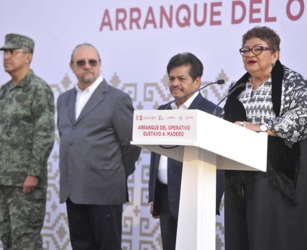 La titular de la Fiscalía General de Justicia de la Ciudad de México, Ernestina Godoy, aseguró este jueves que en la capital del país no existe una crisis de personas desaparecidas. FOTO: FGJCDMX