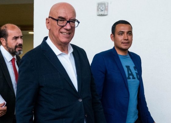 En el marco del informe de Luis Donaldo Colosio, presidente municipal de Monterrey, esta tarde, el dirigente nacional de Movimiento Ciudadano, Dante Delgado, dio a conocer el calendario para sus aspirantes a cargos en el 2024. FOTO: X / MC