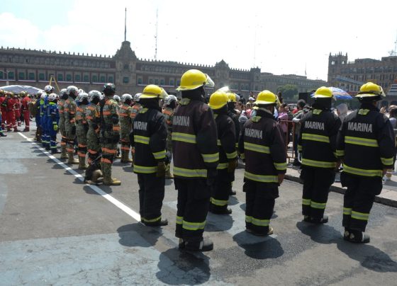 Martí Batres, jefe de Gobierno, aseguró que la capital del país se encuentra capacitada para afrontar una fuerte emergencia sísmica, y muestra de ello es que se realizó con éxito el Segundo Simulacro Nacional 2023 en la Ciudad de México. FOTO: GCDMX