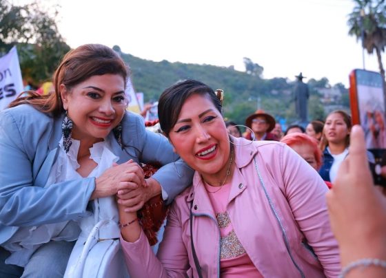 Clara Brugada, alcaldesa de Iztapalapa con licencia y quien busca la candidatura de Morena a la a la Jefatura de Gobierno agradeció el apoyo de académicos, colectivos y organizaciones sociales a través de la publicación de un desplegado difundido este martes. FOTO: Campaña Clara Brugada