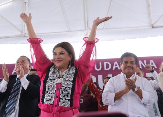 La aspirante a la candidatura de Morena para la Jefatura de Gobierno de la CDMX, Clara Brugada dijo que siempre ha hecho “clic con la clase media” y consideró que es “un mito” el que se diga que ella y Morena están alejados de dicho sector. FOTO: X / Brugada