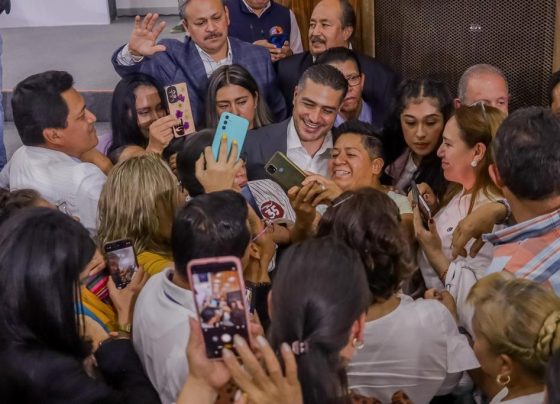 En la última semana, el aspirante de Morena la Jefatura de Gobierno de la CDMX, Omar García Harfuch se reunió con diferentes sectores de la población y corporativos, ante quienes dijo que es indispensable dar continuidad. FOTO: Campaña Harfuch