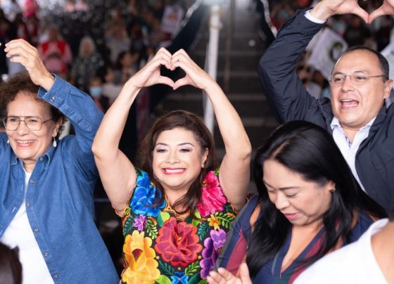 “Es una acción positiva –mejor dicho ‘acción afirmativa’– que logra hacer que participemos más mujeres. De lo contrario, la mayoría seguirían siendo hombres", expresó Brugada Molina. FOTO: Campaña Brugada