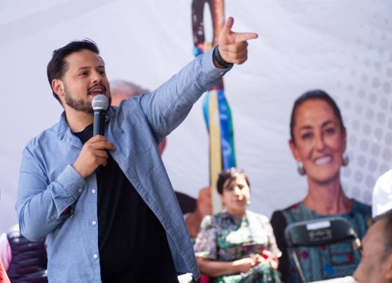 La dirigencia de Morena en la Ciudad de México, que encabeza Sebastián Ramírez, lamentó “el mal momento” que el Frente Amplio por México (PAN, PRI y PRD) está haciendo pasar a la a la alcaldesa de Cuauhtémoc. Sandra Cuevas, luego de que ella acusó de querer excluirla del proceso interno para elegir al candidato de la oposición para la elección del 2024. FOTO: Morena CDMX