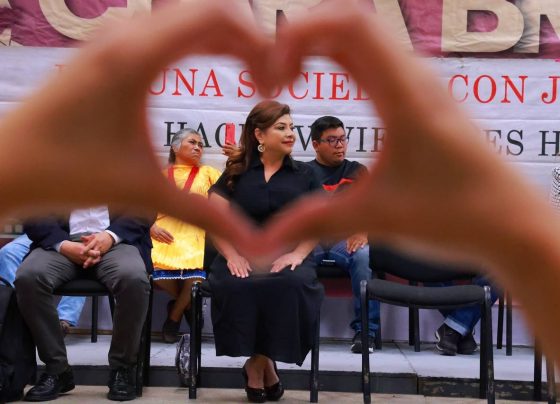 La aspirante a la candidatura de Morena para la Jefatura de Gobierno Clara Brugada dijo que la juventud merece vivir en la “Ciudad Utopía” y consideró que dicho sector de la población simpatiza con la llamada Cuarta Transformación. FOTO: X / Brugada