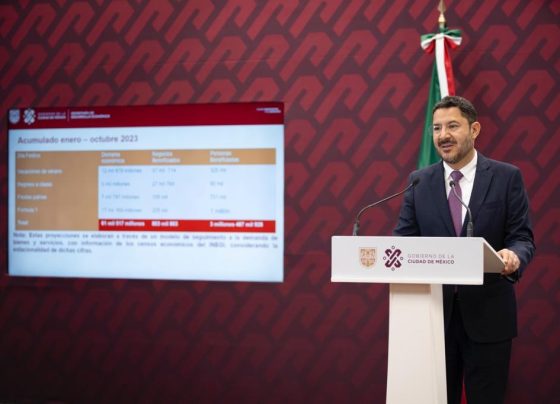 El jefe de Gobierno, Martí Batres Guadarrama, aseveró que de enero a septiembre de 2023 se han abierto más de 15 mil nuevos negocios de bajo impacto, con una generación de 132 mil empleos para las familias de la Ciudad de México y resaltó que en agosto se rompió el récord histórico de aperturas con 2 mil 221. FOTO: GCDMX