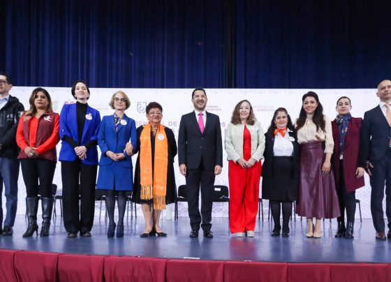 El Jefe de Gobierno, Martí Batres Guadarrama, encabezó el Informe Mensual de Resultados de la Alerta por Violencia contra las Mujeres de la Ciudad de México, donde destacó la reducción de 34 por ciento en los femicidios de enero a octubre de 2020, comparado con el mismo periodo de 2023. FOTO: GCDMX