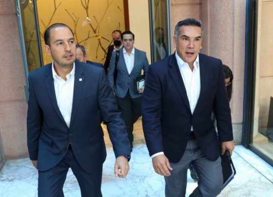 También Alito le cumplió al PAN en alinear a sus diputados para votar contra la ratificación de Ernestina Godoy como titular de la Fiscalía de Justicia de la CDMX, pues en el peor de los escenarios seis de los ocho priístas van en contra. FOTO: Prensa PAN