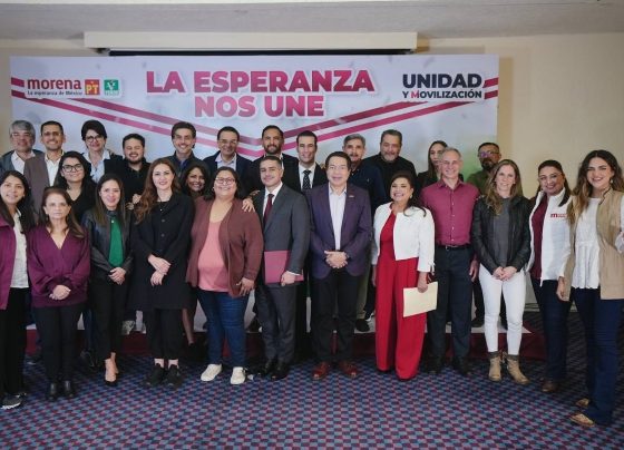 En ese bloque de las encuestadoras muy cuestionables por sus pésimos resultados, cuyo error es superior a los dos dígitos, destacan las mismas que seguramente antes no quería Brugada, pero ahora ya. Son una verdadera mafia. FOTO: Morena.