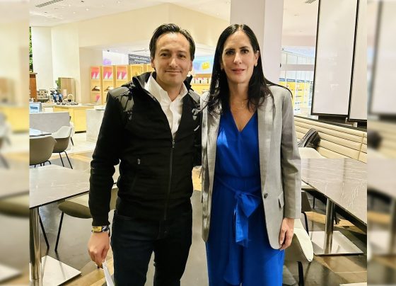 “Si Morena cree que me van a ganar a la mala se equivocan; no me detuvieron con sus granaderos, cuando incluso me rompieron la nariz, y ya les gané en el 2021”, expresó Limón García. FOTO: X / Lía Limón