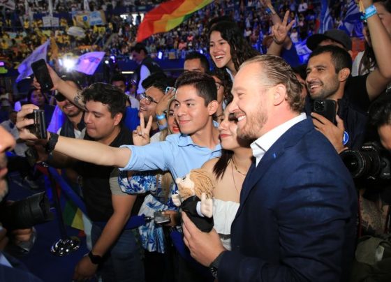 Se espera que este domingo se celebre un acto multitudinario que marque en definitiva el arranque de la virtual campaña de Taboada, quien tiene muchas posibilidades de ganarle a la adversaria de Morena, Clara Brugada. FOTO: X / Taboada