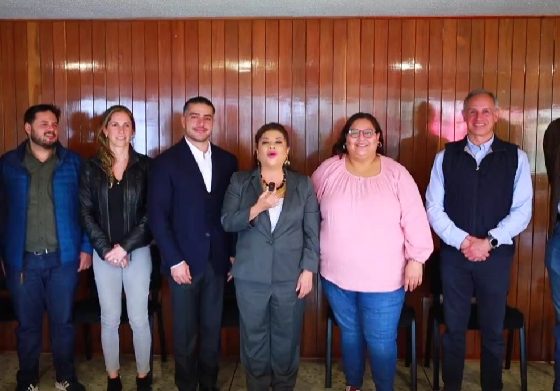 La candidata de Morena a la Jefatura de Gobierno Clara Brugada se reunió con los exaspirantes de la contienda interna, con quienes conformará un Consejo Asesor para competir en el proceso electoral constitucional de junio próximo. FOTO: X / Clara Brugada