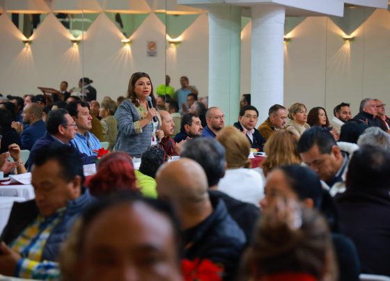 La candidata única de Morena para la Jefatura de Gobierno, Clara Brugada dijo que frente “a la derecha antidrechos”, la denominada “cuarta transformación” opta por la educación y salud al alcance de todos. FOTO: X / Brugada