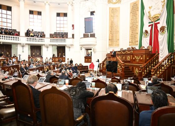 El Congreso local efectuará este miércoles en votación nominal el dictamen que propone la ratificación por cuatro años más de la titular de la Fiscalía General de Justicia de la Ciudad de México, Ernestina Godoy, para lo cual se requieren dos terceras partes de los votos de los legisladores presentes en la sesión. FOTO: Congreso CDMX
