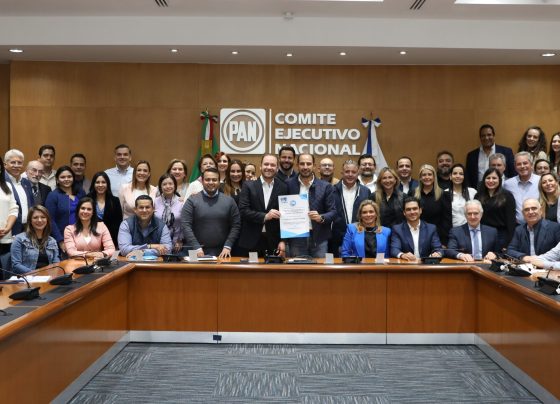 La Comisión Permanente del Consejo Nacional del PAN aprobó la candidatura de Santiago Taboada como candidato a la jefatura de gobierno de la Ciudad de México. FOTO: Especial