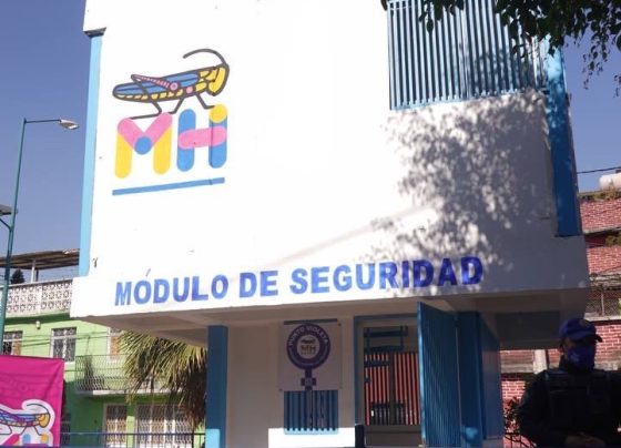 El alcalde Mauricio Tabe denunció que el Gobierno capitalino busca despojar a Miguel Hidalgo de los módulos de seguridad utilizados para reforzar la vigilancia en las colonias y que han contribuido a que hoy sea la tercera alcaldía más segura de la Ciudad de México. FOTO: Especial