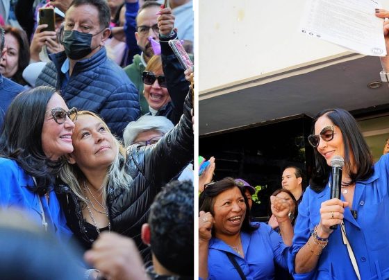 Luego de hacer su registro en el PAN como precandidata única para la Alcaldía Álvaro Obregón, Lía Limón –a pregunta expresa– lanzó un enérgico y firme llamado a las autoridades del Gobierno de la Ciudad de México, que encabeza hoy Martí Batres, para que saquen las manos del proceso electoral y respeten la voluntad popular. FOTOS: Especial