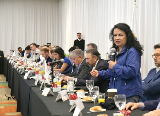 La candidata del PAN, PRI y PRD por Azcapotzalco, Margarita Saldaña Hernández, demandó una participación más fuerte de las alcaldías, debido a que existe en la actualidad “una desinformación gigantesca” en varios temas y uno de ellos son la autorización de las licencias de construcción. FOTO: Especial