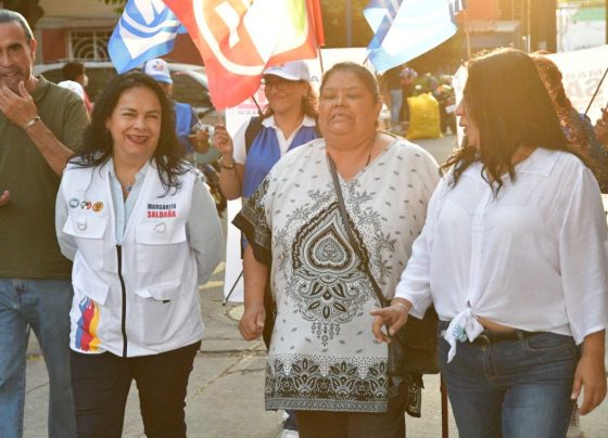 Margarita Saldaña Hernández, candidata a la alcaldía Azcapotzalco se declaró lista para el debate que se realizará el próximo 21 de mayo entre sus contendientes de Morena, Nancy Núñez y de Movimiento Ciudadano (MC), Luisa Alpízar. FOTO: Especial