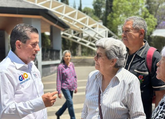 Giovani Gutiérrez, candidato a la Alcaldía Coyoacán de la alianza Va X la Ciudad de México, camina las calles de la demarcación con una convicción: “Para el servicio público debe haber vocación y lo hemos demostrado en este periodo de gobierno”, dice en referencia a sus dos y medio primeros años de gestión. FOTO: Especial