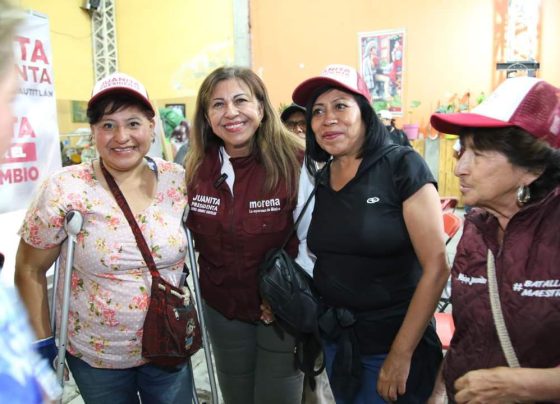 “Cuidar la salud de los habitantes de Cuautitlán es mi prioridad”, señaló la candidata de Morena a la presidencia municipal, Juanita Carrillo Luna, por lo que se comprometió a poner en marcha programas y acciones que garanticen ese derecho humano.