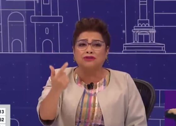"Mira. Pregúntale eso a (Santiago) Taboada, voy a ganar por supuesto que voy a ganar”, respondió con cierto dejo de molestia Brugada Molina al ser cuestionada acerca de un posible resultado adverso. FOTO: Especial