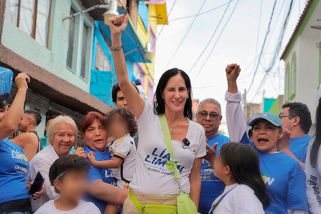 Si hoy fueran las elecciones, la alcaldía en que la oposición Va X la Ciudad de México obtendría la mayor ventaja es Álvaro Obregón, donde Lía Limón tiene el 54.8% de las preferencias y creciendo, mientras que su adversario de Morena está a 22% de distancia, con e 32.7%, con tendencia a la baja. FOTO: Especial