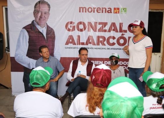 El aspirante a la alcaldía por la coalición “Sigamos Haciendo Historia”, dijo que esa conducta irresponsable derivó en la construcción anárquica de más de diez mil viviendas, principalmente en la Zona Esmeralda, cuya densidad se cuadruplicó, al pasar de dos mil 600 hogares a cerca de doce mil. FOTO: Especial