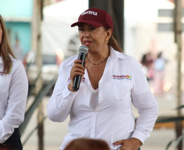 De ganar la elección, en Cuautitlán se habilitará el primer hospital veterinario público, anunció la  candidata a la presidencia municipal por la coalición “Sigamos haciendo historia en el Estado de México, Juanita Carrillo Luna. FOTO: Especial