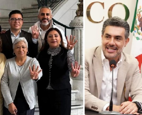 Jesús Sesma, diputado local del PVEM, escaló su afrenta, de la jefa de Gobierno, Clara Brugada, a la presidenta Claudia Sheinbaum, pues incluyó en las filas de su partido como su virtual candidata a la Alcaldía Tlalpan a la hoy ex perredista Alfa González, quien fuera edil en esa demarcación territorial, del grupo de Los Chuchos, los más odiados en Morena. FOTO: Especial