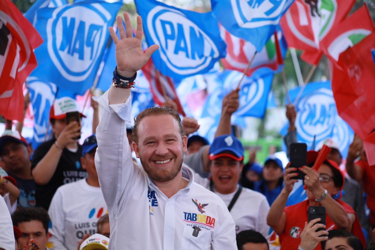 Este fin de semana, el candidato de la alianza Va X la Ciudad de México a la Jefatura de Gobierno, Santiago Taboada cerró campaña en la mitad de las Alcaldías, en donde tristemente pudo verse que hay zonas de anormalidad democrática en la Ciudad de México, lo que no había ocurrido desde 2000, cuando comenzó a elegirse en las urnas a los jefes delegacionales que desde 2018 son los alcaldes. FOTO: Especial