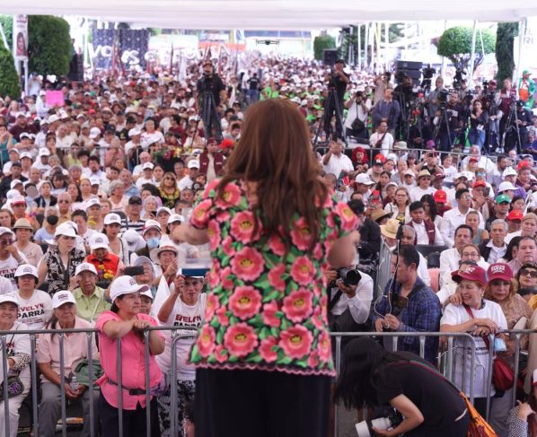 Clara Brugada, candidata a la Jefatura de Gobierno de la capital de México, dijo que, de ganar las elecciones el próximo 2 de junio, continuará con la transformación hacia una Ciudad más sustentable. FOTO: Especial