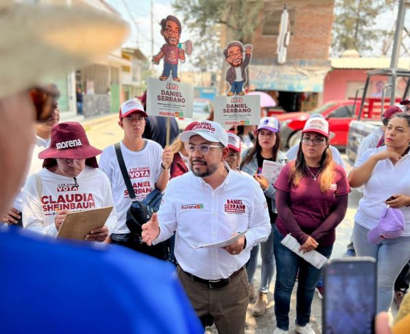 Daniel Serrano, dio a conocer que en su calidad de candidato a la presidencia municipal de Cuautitlán Izcalli pidió al Instituto Electoral del Estado de México la celebración de un debate con la candidata del "PRIAN". FOTO: Especial