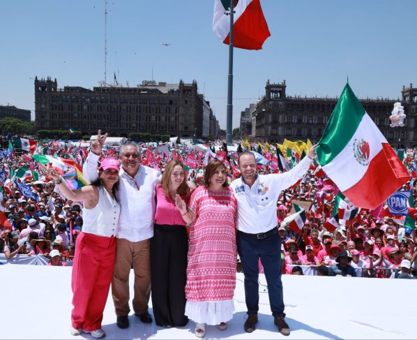 Santiago Taboada, candidato a la Jefatura de Gobierno de la Ciudad de México por el PRI, PAN y PRD se consideró aspiracionista y prometió hacer de la capital mexicana el mejor lugar para vivir. FOTO: Especial