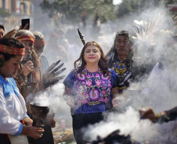 Entre sus propuestas de campaña, la jefa de Gobierno electa, Clara Brugada, propuso un plan para resolver el problema hídrico que enfrenta la capital del país. FOTO: Campaña Brugada