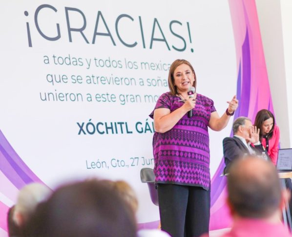 Tras la contienda electoral, este viernes la ex candidata presidencial de la Coalición Fuerza y Corazón por México, Xóchitl Gálvez Ruiz realizó una visita en el estado de Guanajuato, en los municipios de León, Irapuato y Guanajuato capital.