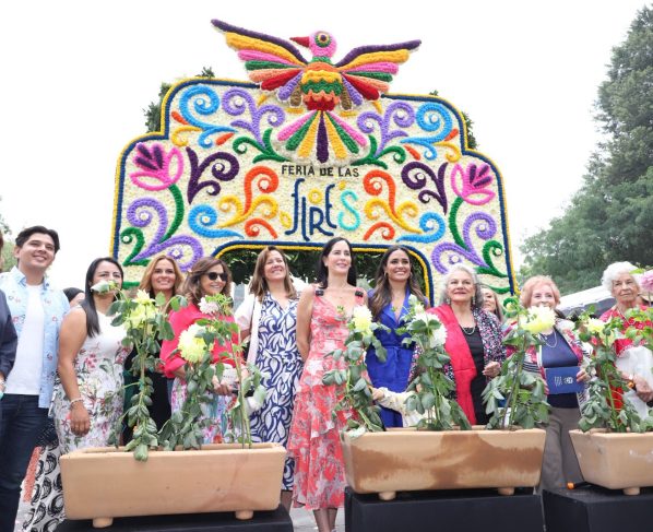 Al inaugurar la 167 edición la Feria de las Flores de San Ángel 2024, la alcaldesa de Álvaro Obregón, Lía Limón, afirmó que esta será la mejor de la historia. Lía Limón. FOTOS: Especial