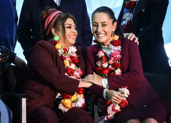 Acompañada de la presidenta electa, Claudia Sheinbaum y de integrantes de Morena, Clara Brugada, Jefa de Gobierno electa de la Ciudad de México, celebró la continuidad de la Cuarta Transformación, en un evento realizado en los Pinos. FOTO: X / Clara Brugada