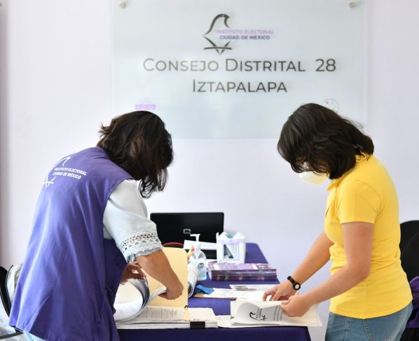 Como parte de la certificación de la Norma ISO TS 54001:2019, de calidad electoral, el Instituto Electoral de la Ciudad de México (IECM) realiza un monitoreo permanente del nivel de satisfacción ciudadana respecto a la prestación de sus servicios. FOTO: Especial