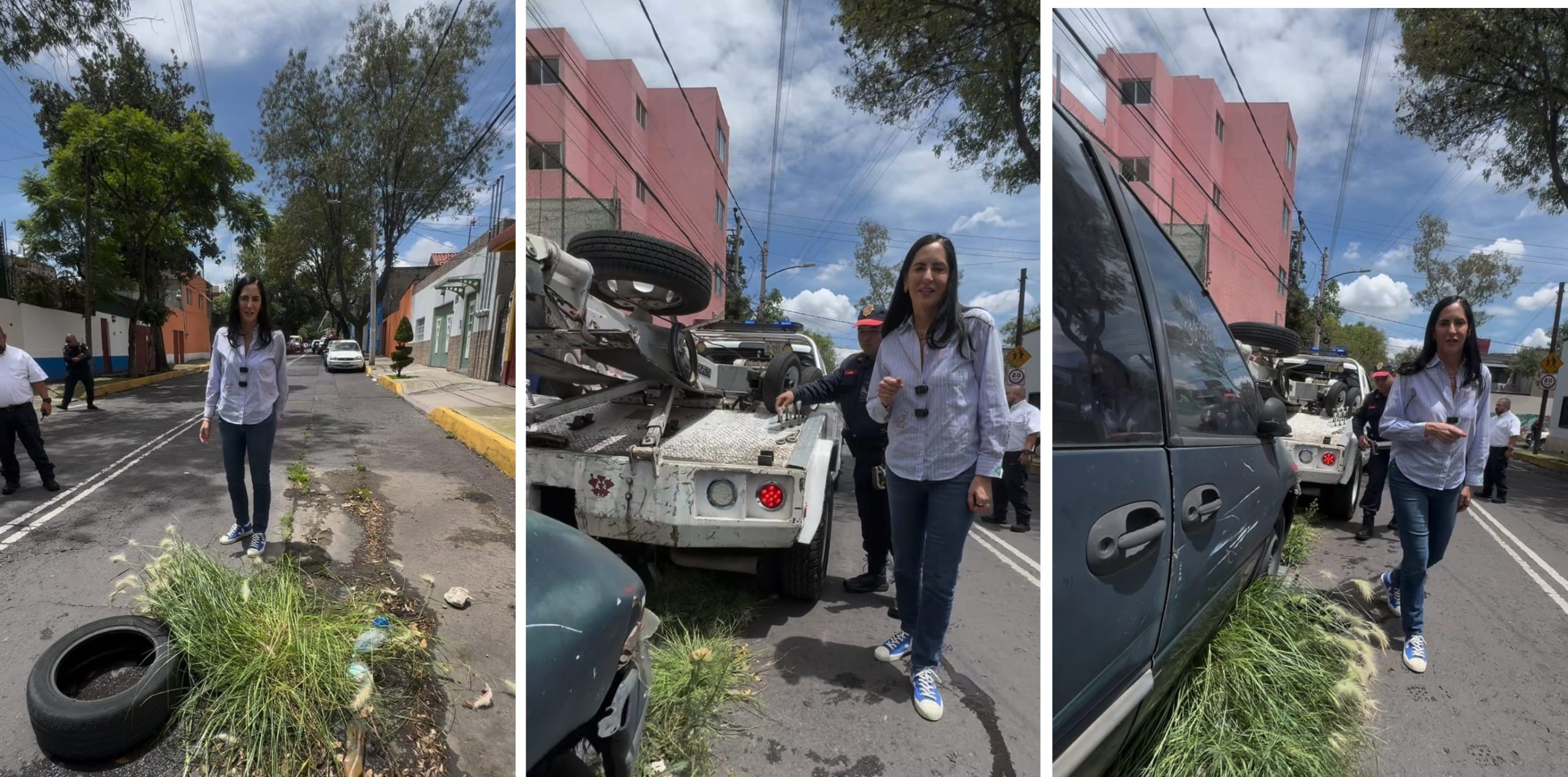 Con el objetivo de mejorar la movilidad y seguridad en las calles de Álvaro Obregón, la alcaldesa Lía Limón continuó con el operativo "Liberando Tu Calle”.