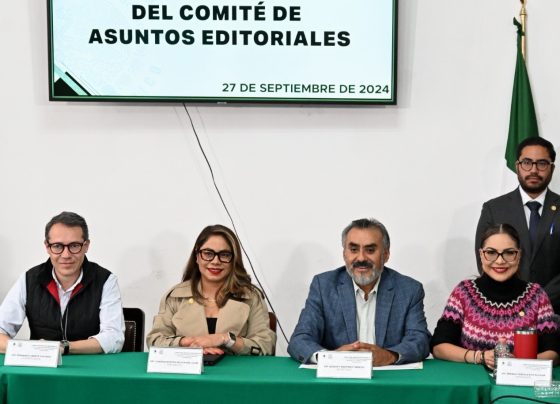 En cumplimiento a la Ley Orgánica y el Reglamento del Congreso de la Ciudad de México, se instaló formalmente el Comité de Asuntos Editoriales de este órgano legislativo. FOTO: Especial